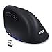 AUTLEY Wireless Vertical Mouse, 2.4G Optical Wireless Silent Ergonomic Mouse for Large Hands, for Laptop, Computer, Desktop, with Adjustable 800/1200/1600 DPI (Silent Click)