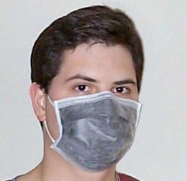 Safety Mask, Emergency Air Mask with Charcoal Filter, Set of 25 Masks