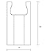 Pink 10x6x21 Medium Plastic T-Shirt Bags (100 Pack) with Crafting Insert - Reusable Retail Shopping Bags