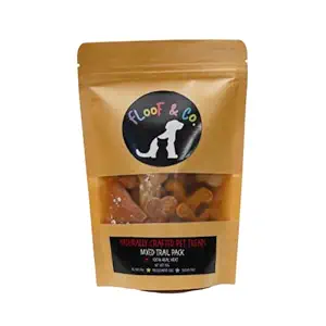 Floof & co Dry Dog Food ,Mixed Trail Pack Treats(70 GM), Healthy Treat for Puppies, Small, Medium and Large Dogs