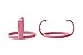 Feeding Bottle Handle Grip for Comotomo Feeding Bottles (Set of 1, Pink)