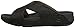 FitFlop Men's Xosa in Leather Slide Sandal, All Black, 10 M US