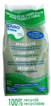 Garofiltre Vetro Filtrante Per Piscine Sabbia Di Vetro Da Utilizzare Nel Filtro Della Piscina Al Posto Della Sabbia Sacco Da 20 Kg Granulometria