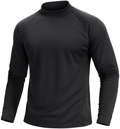 Amazon.com: Ski Base Layer Men Cold Weather Turtleneck Mens