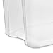 STERILITE 70 Quart Ultra Clear Plastic Stacking Storage Container Tote with Latching Lid (4 Pack)