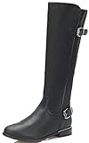 DREAM PAIRS FLEXFIT Women's Casual Elastic Stretch Calf Riding Knee High Side Zipper Boots (EXPANDABLE CALF FIT)