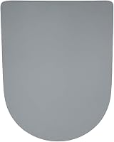 AQUALONA Premium Thermoplastic Toilet Seat D Shape Soft Close Grey