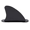 Tbest kajak finne,Kajakflosse Kajak Skeg, Kajak Surfbrettflosse Surfflossen Langlebig Schwarz PVC Skeg Trackingflosse…