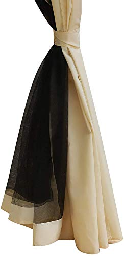 DNNAL Garten-Pavillon, Doppeldachaußen Canopy Marquee Partyzelt Wetter mit Moskitonetz für Villa Hof Sonnenschein… – Bild 6