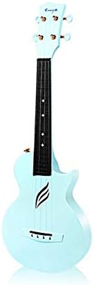 Ukulele, Beginner's Professional Carbon Fiber Integrated 23 Inches Ukulele, Beautiful Tone, Perfect Partner For Music Creation, Multi-color Optional (Color : Blue-23inch)