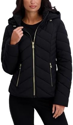 Amazon.com: S13 WOMEN'S LACQUER ELLA PUFFER, ONXY, XL : Clothing