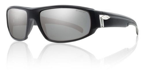 Smith Tenet Sunglasses - Polarized ChromaPop Matte Black/Platinum, One Size