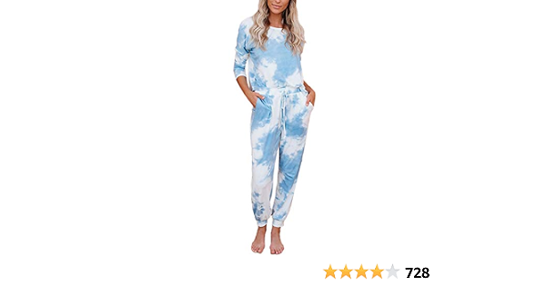 Viottiset Women's 2 Piece Tie Dye 