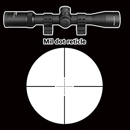 SVBONY SV174 Rifle Scope 27x32, Adjustable Eyepiece, Medium Profile