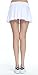 Women's Gym Dri-fit Athleta Skorts With Underwear Covered (White, Small)