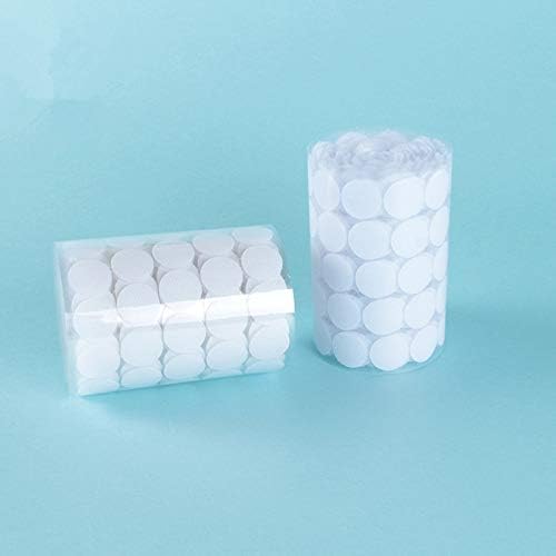 Adhesive Hook and Loop Dots 3/4" 550 Pair (1100 pcs) Tape