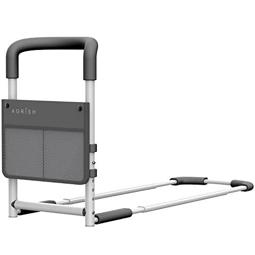 Agrish Bed Rails for Elderly Adults Safety - Medical Bedside Assist Bar ...