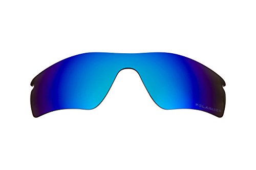 New SEEK OPTICS Replacement Lenses Oakley RADAR PATH - Ice Blue Mirror