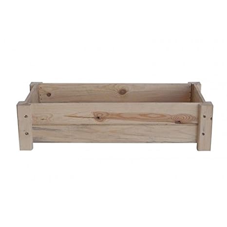Destock-garden - Huerto Urbano de 45 litros de Madera, 80 x 43 x ...