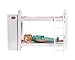 Cinderella USA Doll Bunk Bed with Ladder and Armoire
