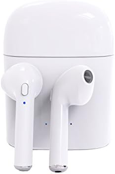 Bluetooth Headphones, Wireless Earbuds Stereo Earphone Cordless Sport Headsets for Apple AirPods iphone 8, 8 plus, X, 7, 7 plus, 6s, 6S Plus with Charging Case- White