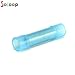 SOLOOP 100pcs Red/Yellow /Blue Nylon Insulated Electrical Wire Crimp Terminals Butt Splice Connectors
