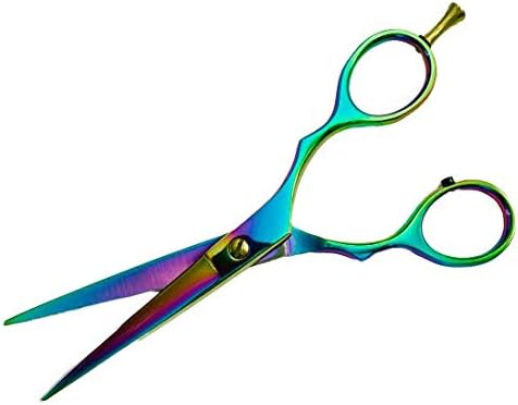 Awans Professional Hairdressing Scissors, Stainless Steel Scissors 6 inches Pink, 5.5" - Image 5