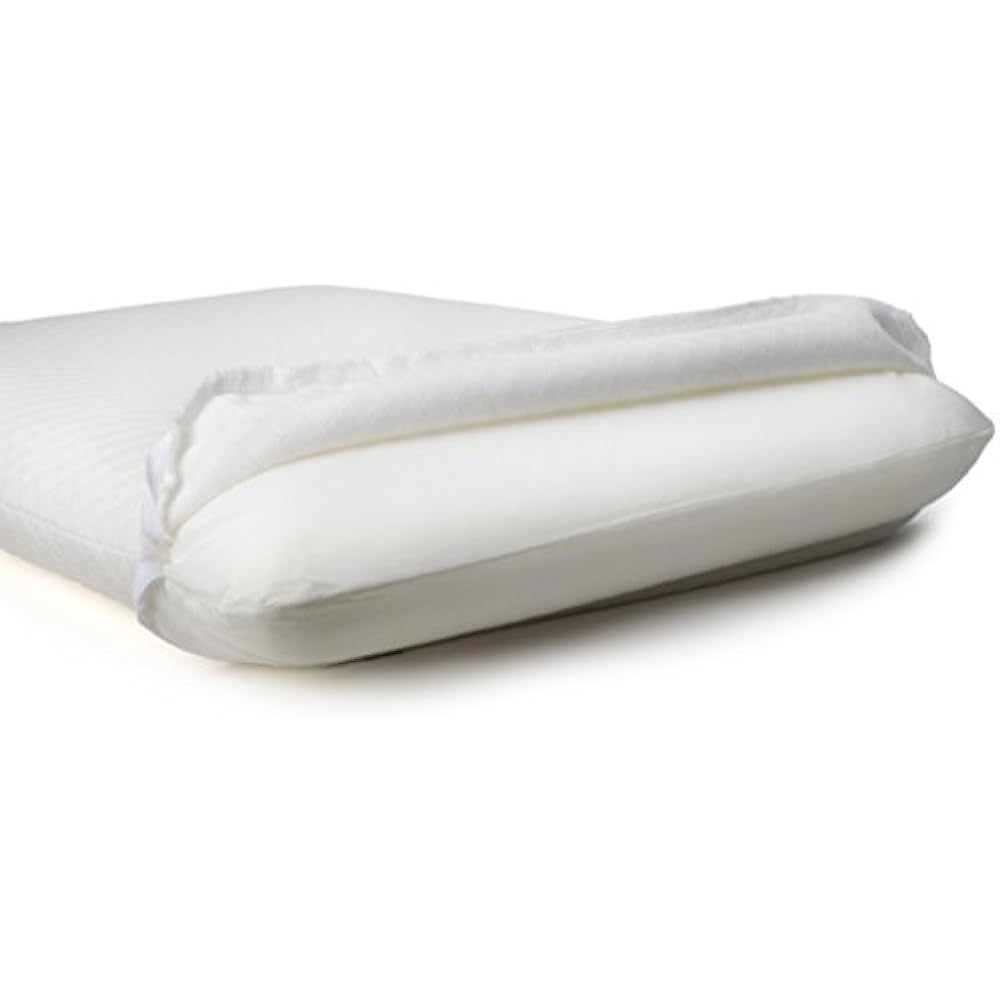 Ultra Slim Sleeper Memory Foam Pillow Extra Low Profile Cotton Cover Only 3 Gift eBay