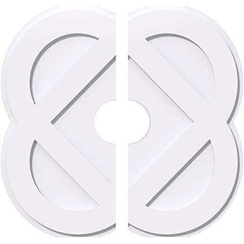 Rectangle Architectural Grade Pvc Contemporary Ceiling Medallion