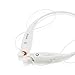GEARONIC TM Wireless Sport Stereo Headset Bluetooth Earphone headphone for Samsung LG iPhone -White