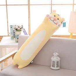 ysldtty Plush toy Tiger Stuffed Doll Round Long Animals Pillow Soft Cylindrical Tigers Bolster Pillow Kids Girlfriend Friend Sleeping Friend Yellow
