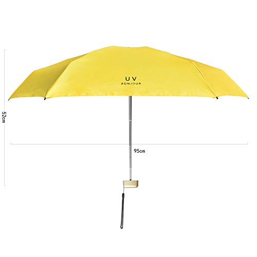 image for Orgen Mini Compact Sun&Rain Umbrella Lightweight Portable Umbrella Tra