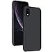 Diaclara iPhone XR Case Silicone, 6.1'' Hybrid iPhone 10R Cases Slim Gel Rubber Liquid Silicone Classic Shockproof Drop Protective Cover for Apple iPhone 2018(Black, 6.1)