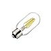 Bogao E26 6W Dimmable Edison Style Antique LED Filament Tubular Light Bulb, 4000K Neutral White 600LM, E26 Medium Base Lamp, T14(T45) Tubular Shape, 65W Incandescent Equivalent, ( 4 Pack 4000K )