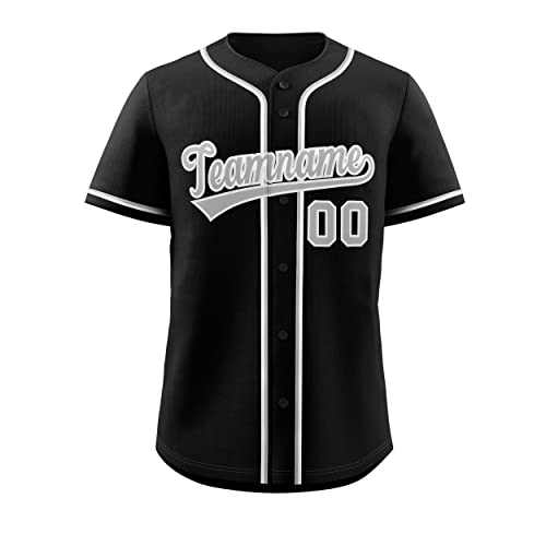 KXK Custom Stitched Baseball Jersey for Men Women Boy, Button Down Shirts at Amazon