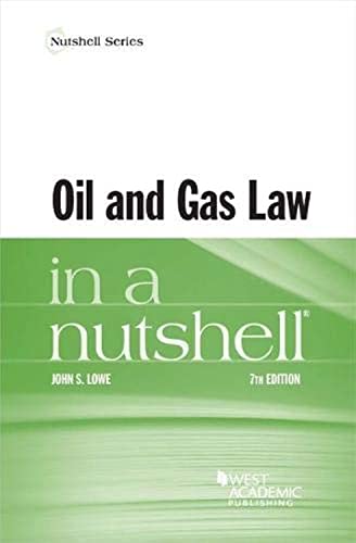 Oil+Gas Law In A Nutshell