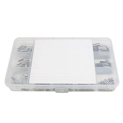 320 Pcs 16 Kinds Slotted Spring Pin 304 Stainless Steel M2 M2.5 M3 M4 Split Spring Dowel Tension Roll Pins Assortment Kit - Thumbnail 5