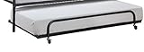 DHP Separate Trundle for DHP Metal Daybed Frame, Black (Kitchen)