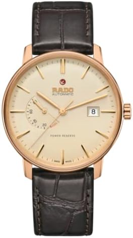 Amazon.com: Rado Men's Coupole Classic Leather Swiss Automatic