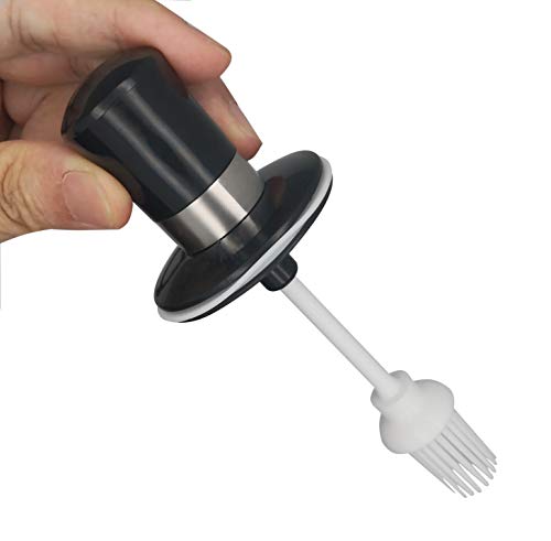 Excelity Oil Bottle with Silicone Brush for Cooking BBQ Kitchen