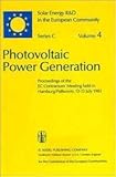 Photovoltaic Power Generation, , 9027717257