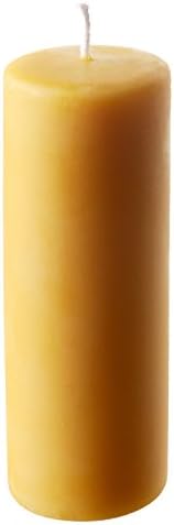 Box of 4 Beeswax Pillar Candles (candle size: 4.5 x 13 cm)