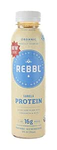Vanilla Spice protein elixir plastic 12floz (858148003151)