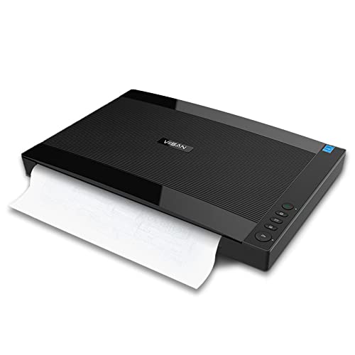 VIISAN 3240 A3 Large Format Flatbed Scanner, 2400 DPI, Scan 12"x 17" in 4 sec, Frameless, Auto