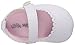 Little Me Mary Jane Baby Shoes White PU Leather