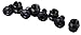 1911 Grip Screws & Bushings, Hex, Black