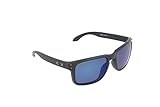 Oakley mens Holbrook OO9102-50 Iridium Polarized Sport Sunglasses,Matte Black,55 mm