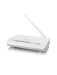 ZyXEL nbg416 N 150 Mbps Wireless N Router w antena de alta ganancia