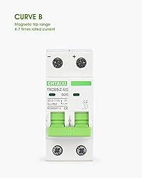 12V-110V DC Miniature Circuit Breaker, 20 Amp 2