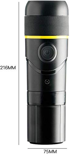 Allamp Tragbare Kaffeemaschine, Maschine for Camping Electric, One Button-Modus, kompatibel mit Nespresso-Kapsel und… – Bild 8